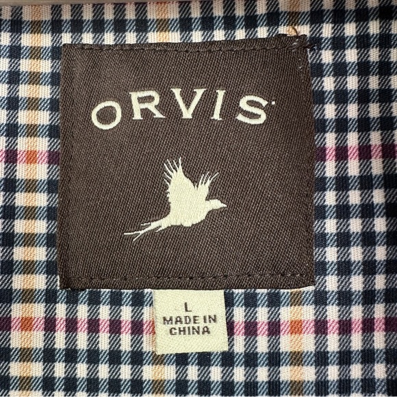Orvis Wool Shooting Hunting Jacket Full Zip Gray Lined Windstopper Outdoor Large - Picture 9 of 15